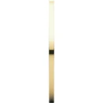 Flat 14k Solid Yellow Gold Flat Band 1mm Polished front