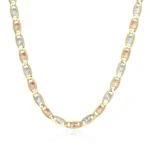 14k Gold Valentino Chain Necklace 2.3mm